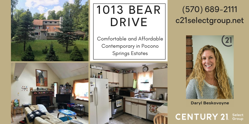 1012 Bear Drive Comfortable and Affordable Contemporary in Pocono